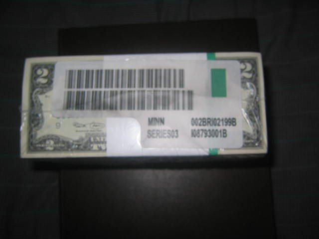 2003-Block-Of-Unused-2-Dollars-Bills.--What-To-Do-?