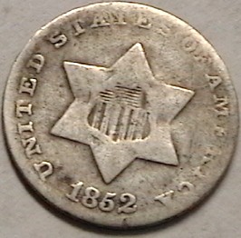 1852-3-Cent-Help-W/Grade