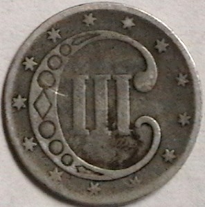1852-3-Cent-Help-W/Grade