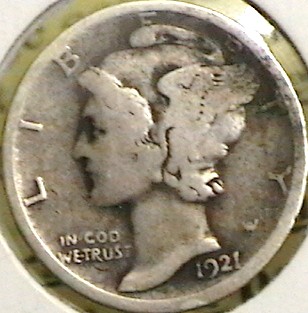 1921-D-Merc-And-A-1853-Quarter