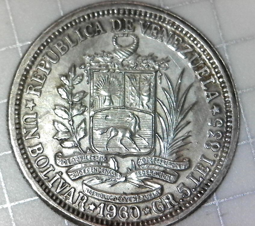 1960-Venezuela-Un-Bolivar