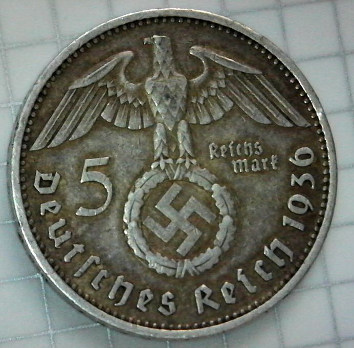 1936-A-5-Reichsmark-Help-Grade