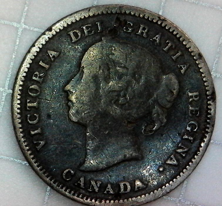 1887-Canadian-5-Cent