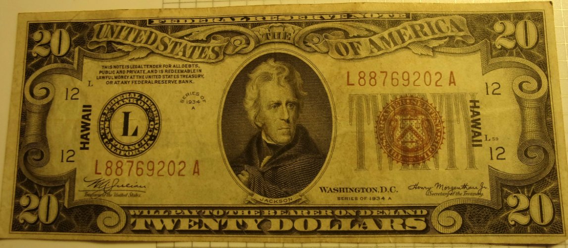 1934-A-Hawaii-20-Note