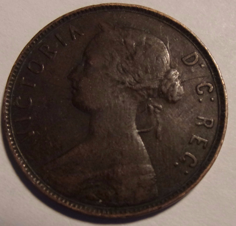 1880-Newfoundland-One-Cent