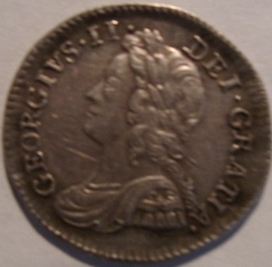 Three-UK-Coins-For-Grading--1754-Penny,-1890-Two-Pence,1746-4-Pence