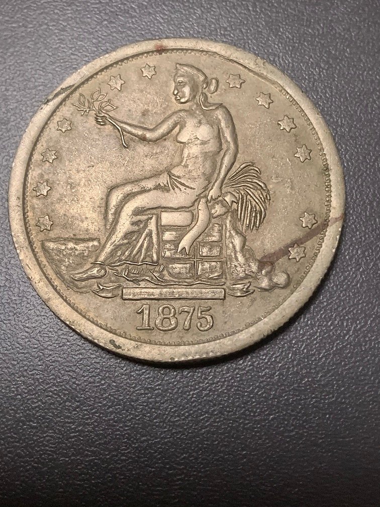 1875-Trade-Dollar..-Silver---Is-It-Real?