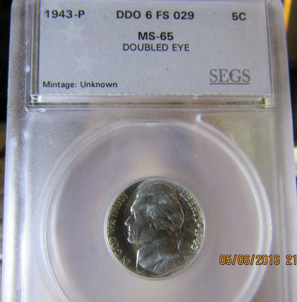 New-Member,-1943-P-MS-65-Double-Eye-Jefferson-Opinion-On-Coin-And-Segs?