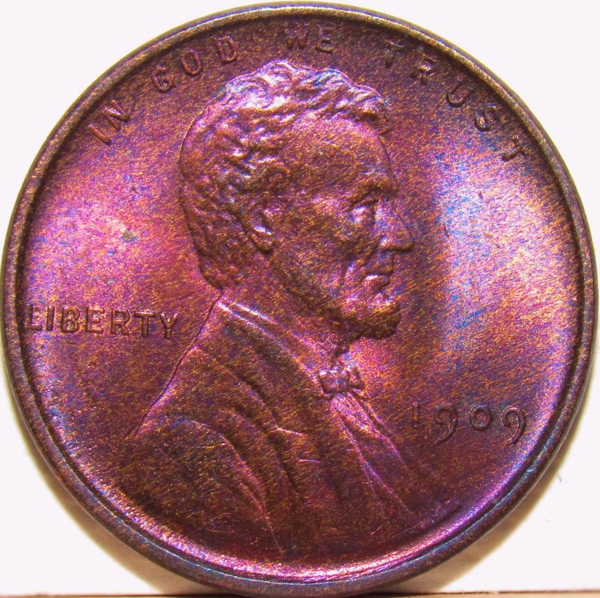 Check-Out-This-Cool-1909-Wheat-Cent-I-Picked-Up,-Nice-Toning!