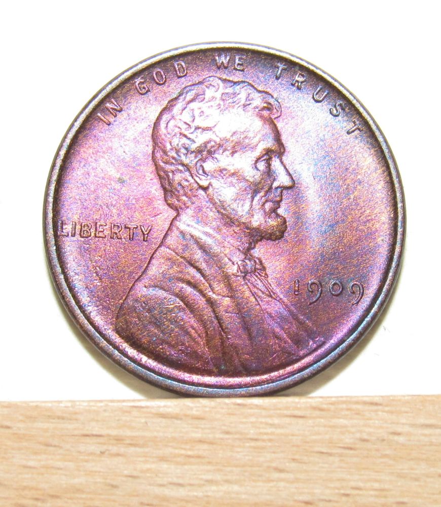 Check-Out-This-Cool-1909-Wheat-Cent-I-Picked-Up,-Nice-Toning!