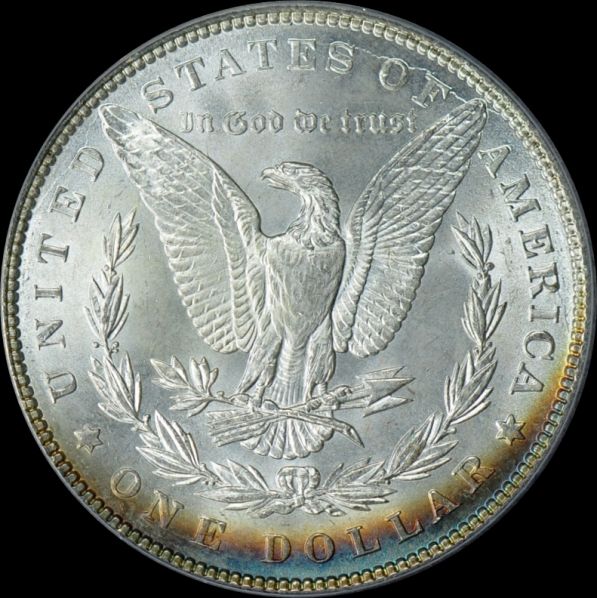 1887-Morgan---Huge-Obv/Rev-Grade-Difference