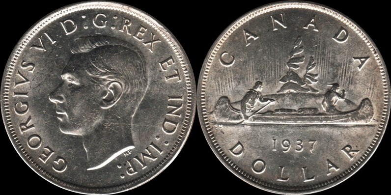 Canadian-Pre-1967-Silver-Dollar-Type-Set-Completed