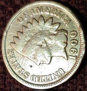 1900-Gold-Indian-Head-Penny-4.6-Grams-Exact-Diameter-And-Thickness-To-Reg