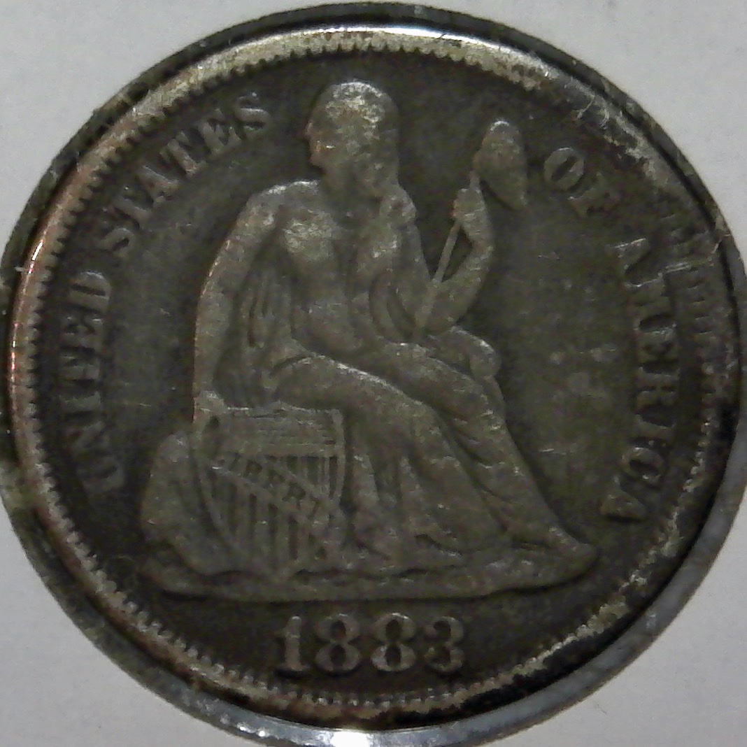 1883-Seated-Liberty-Dime.-Hand-Tooled-Reverse?-Counterfeit?