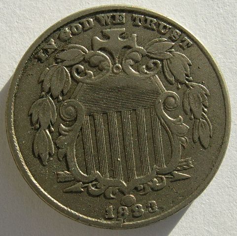 1883/82-Shield-Nickel