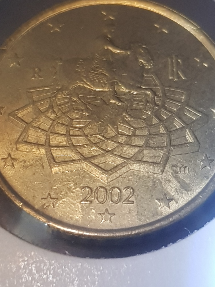 Italy-50-Euro-Cent-2002-Struck-Through-And-Doubling-Errors?!/