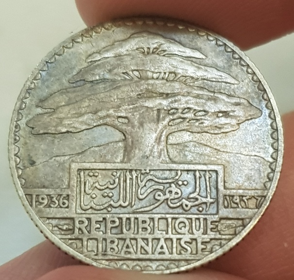 1936-Lebanon-25-Piastres-Error-?!