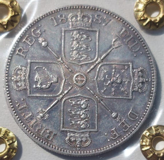 1887-2-Florin-Grading