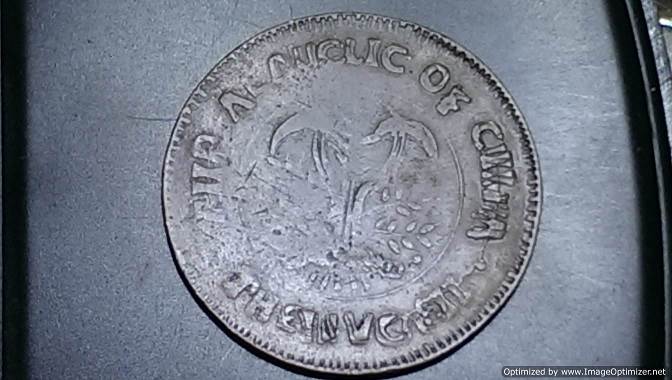 Republic-Of-China-10-Cash---Doubled?