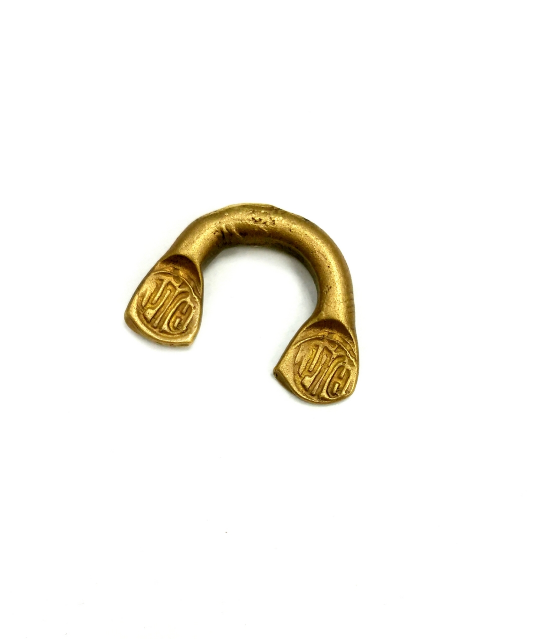 Help-Identifying-Unusual-U-Shaped-Stamped-Gold-Ingot-Currency?