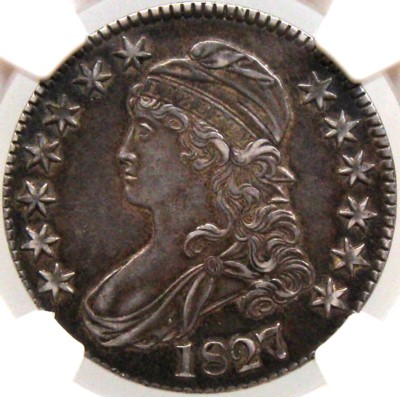 1827-Bust-Half-Overton-Variety