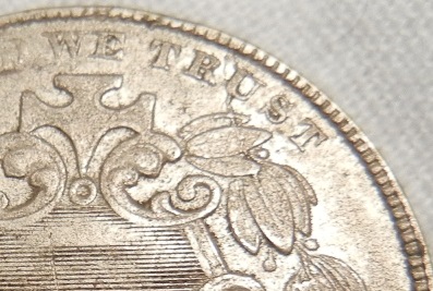 1866-Shield-Nickel,-Rays-And...