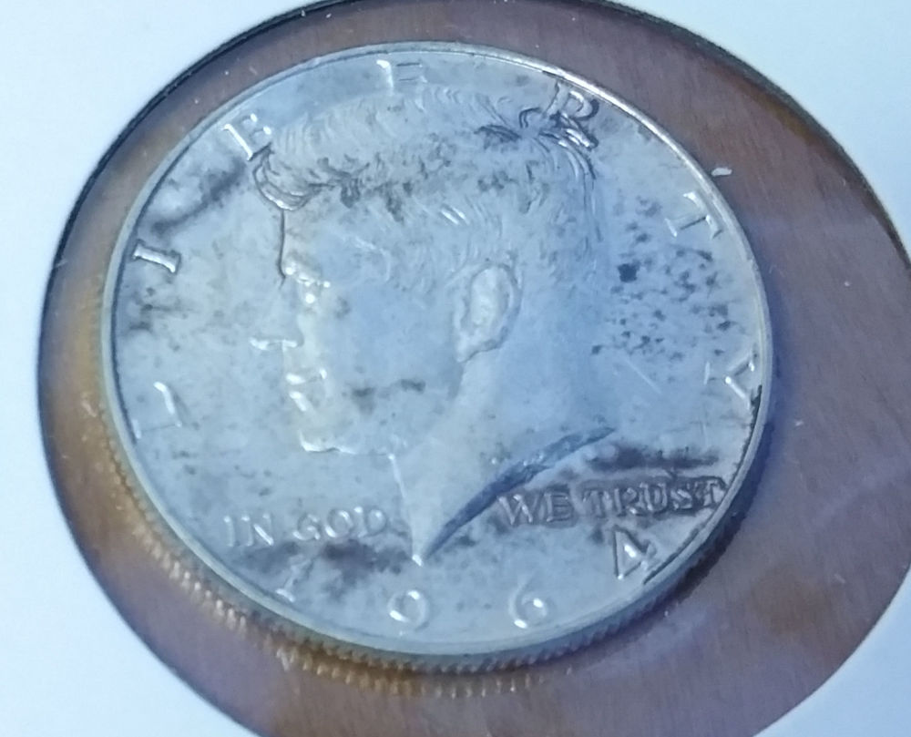 1964-Kennedy-Half---Black-Schmutz!-Help!