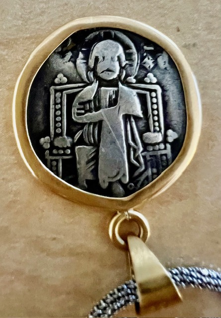 Coin-Id-Byzantine-Era,-Italy,-Date?-Purchased-In-Greece-Id:-13th-C-Venetian-Grosso-Of-Ranieri-Zeno