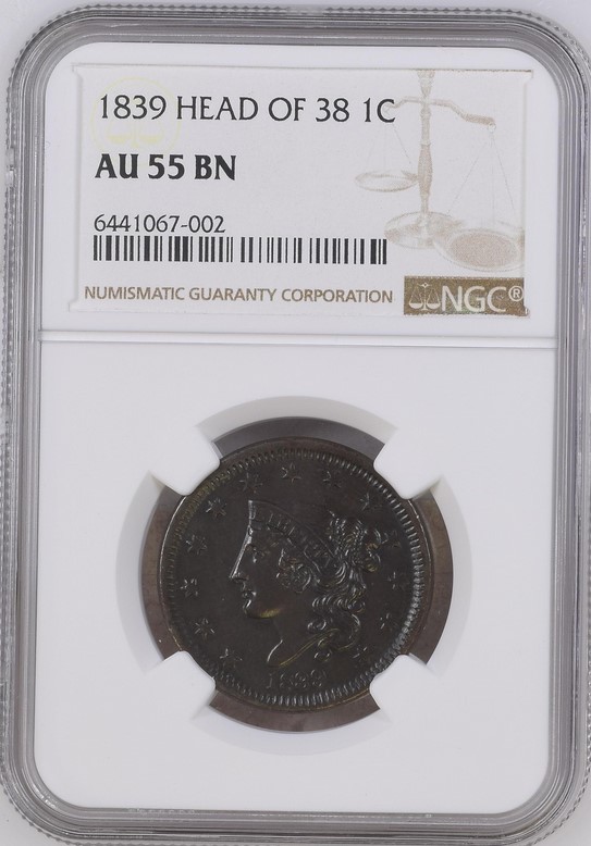 Recent-Purchase-Of-1839-Large-Cent