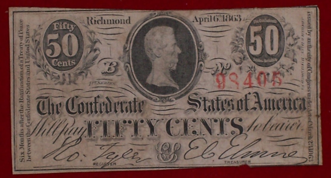 Value-Of-1863-Confederate-Promissory-Note?