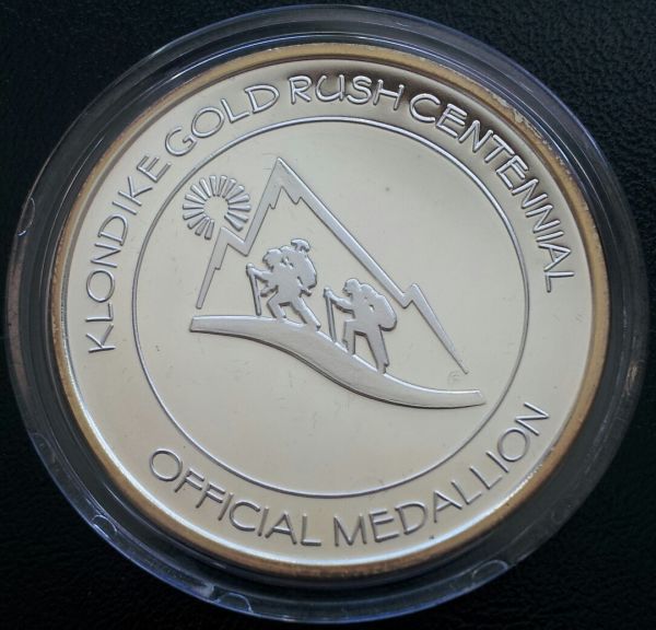 1998-Centennial-Gold-Rush-Klondike-Medallion---Any-Info?