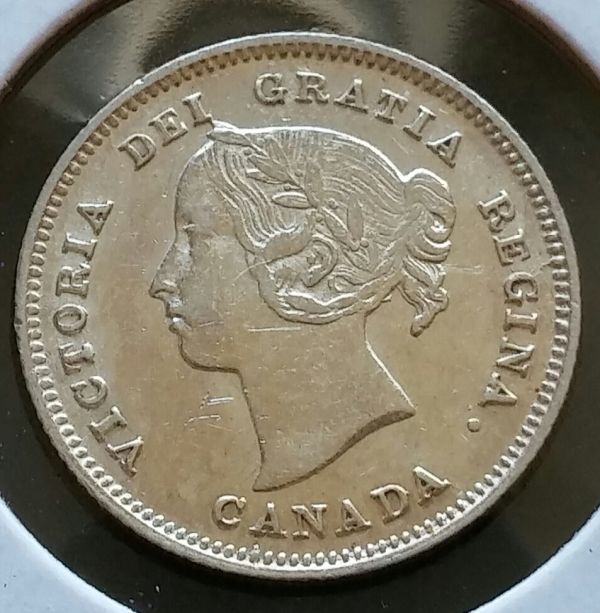 1891-Victorian-5-Cents.-Grade-Please-: