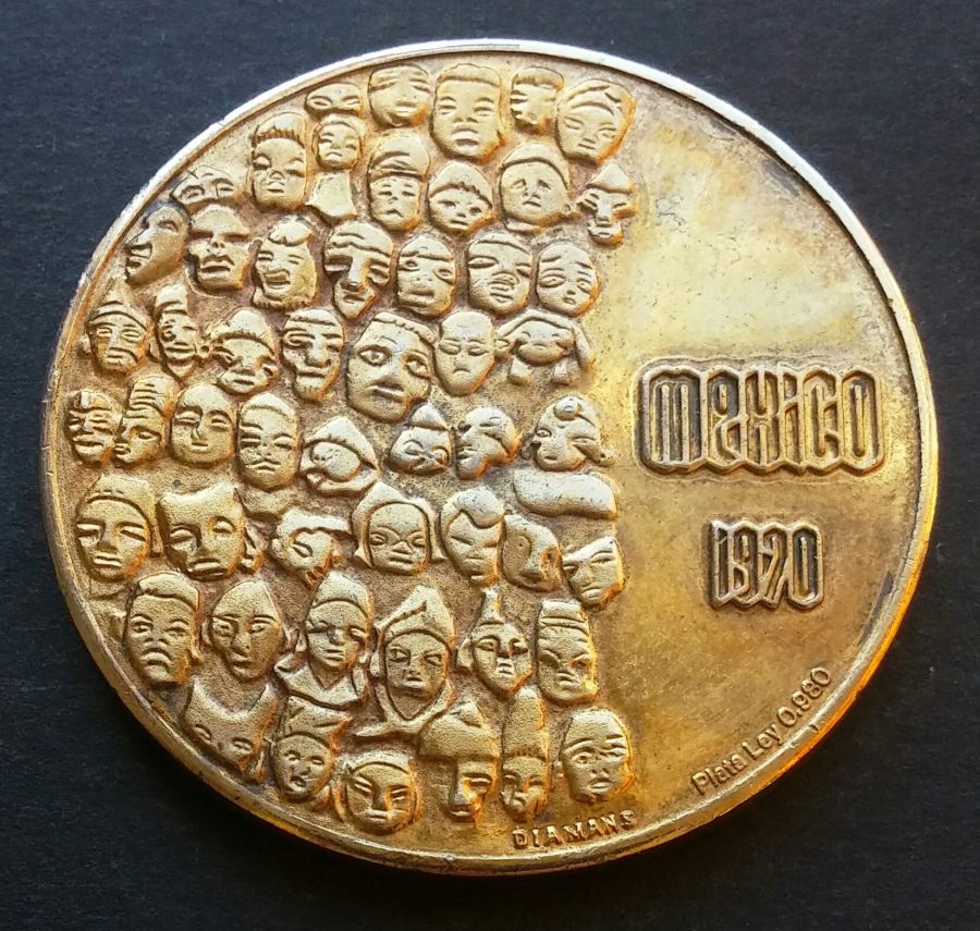 1970-Mexico-Jules-Rimet-Medal---I-Can't-Find-Anything-On-It.