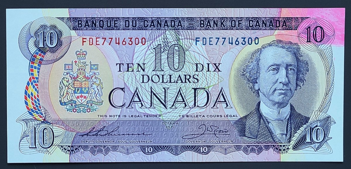 Mysterious-Mark-On-1971-Canada-$10-Bill