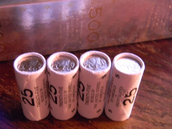 2005-D-Bison-Nickel-Rolls