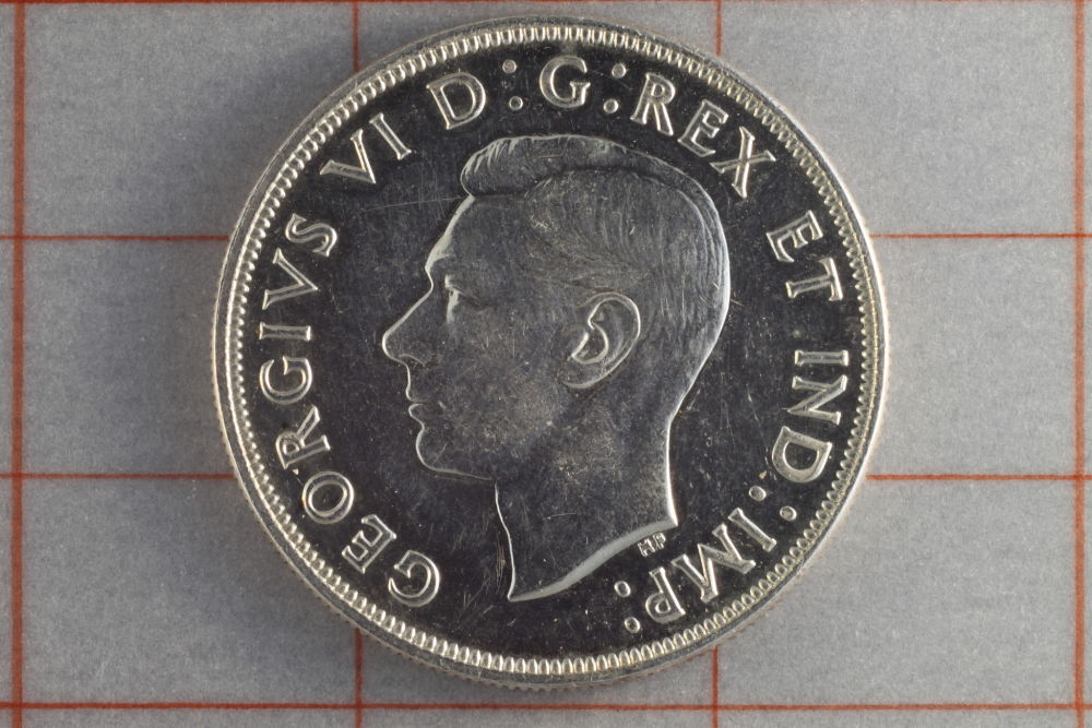 1947--Silver-Dollar,-Pointed-7,-Quad-