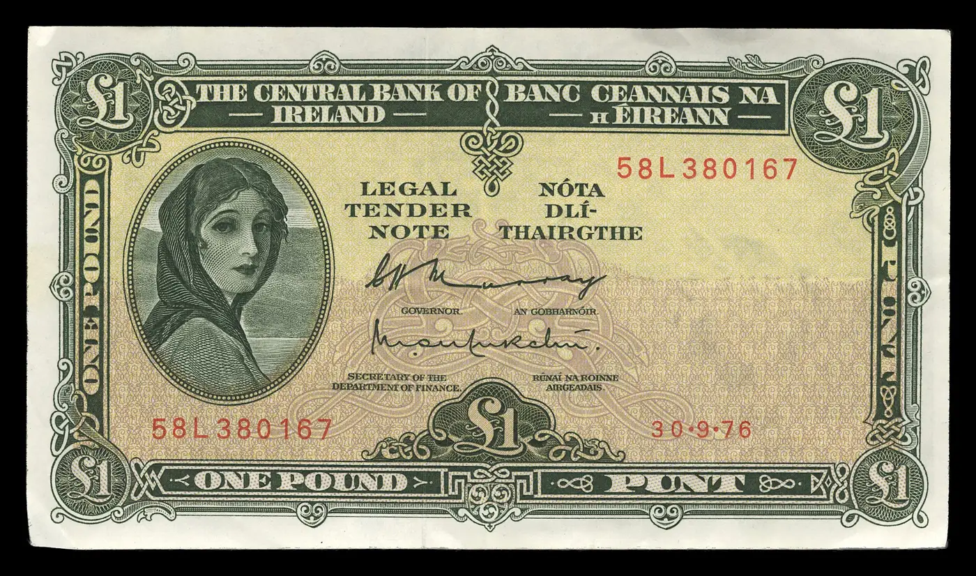 Ireland-1-Pound-Bank-Note