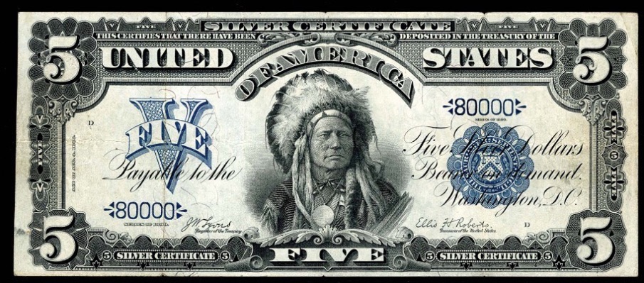 $5.00-Silver-Certificate