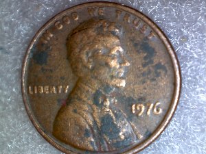 1976-Penny,-Looks-Like-They-Made-This-One-By-Hand?
