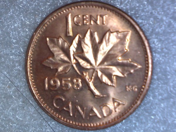 1958-Canadian-Penny,-Very-Nice?--New-Pic.s