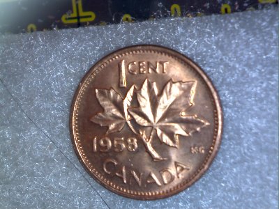 1958-Canadian-Penny,-Very-Nice?--New-Pic.s