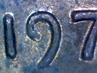 1972-Lincoln-Penny,-Doubling-On-Obverse-