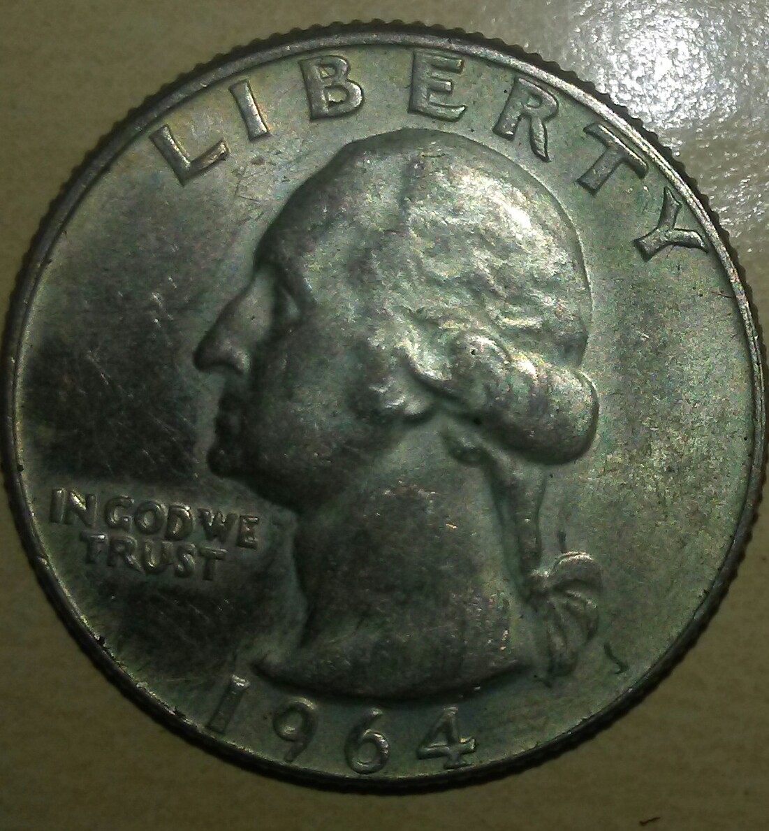 1964-Liberty-Silver-Quarter-D