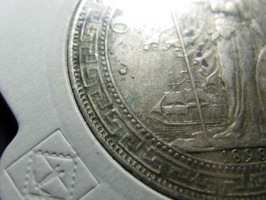 1898-Trade-Dollar---Too-Much-Verdigris-For-Grading?