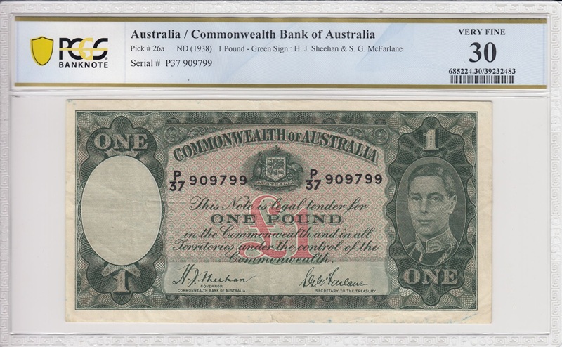 Large-PCGS-Banknote-Grading-Error---Australian-Banknote