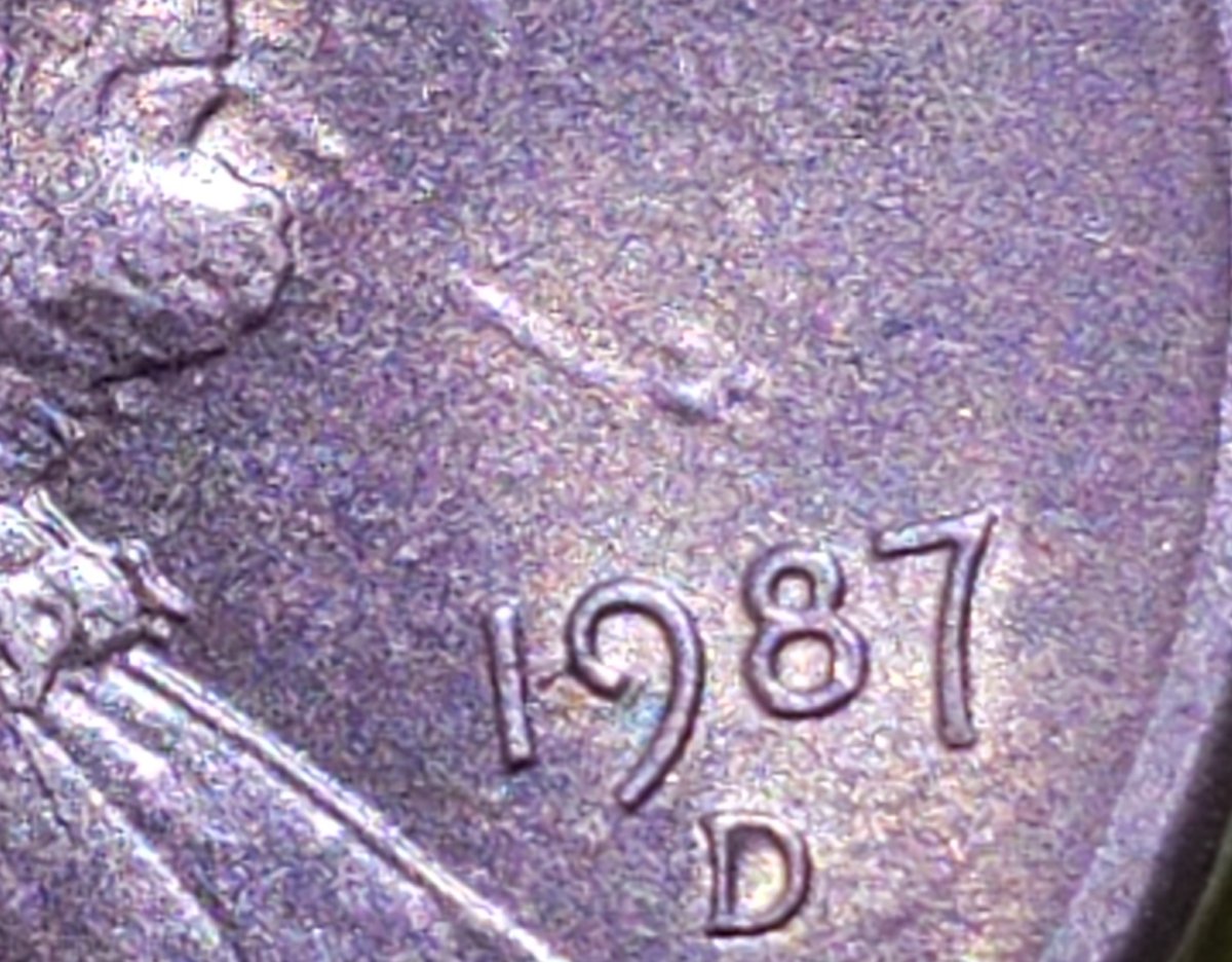1987-D-Penny-Error-:-Spitting-Lincoln