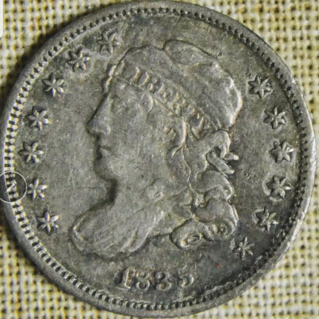 Please-Help-ID-Die-Marriage-On-My-New-Purchase,-1835-Half-Dime