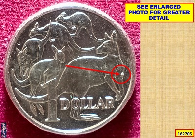 Australia-2022-$1-Mob-Of-Roo---Cud-On-Kangaroo-Variety