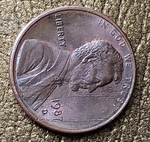 1987-D-1c-Lincoln-Mem-Penny-Die-Break-/-Shattered-Die-Error