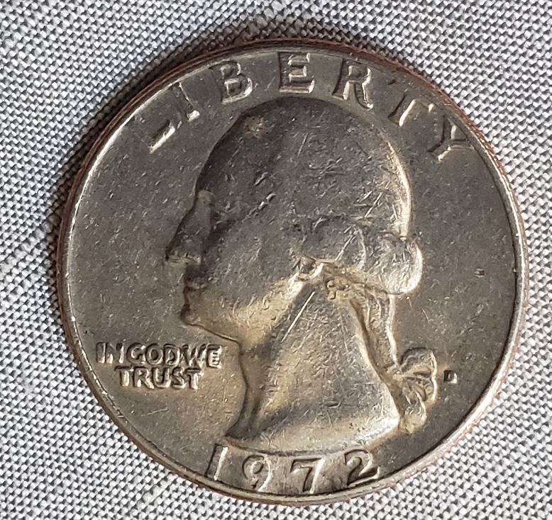 Whoah-Help-1972-D-Washington-25c-Quarter-Major-DDO-!!-!--W/-Minor-DDR